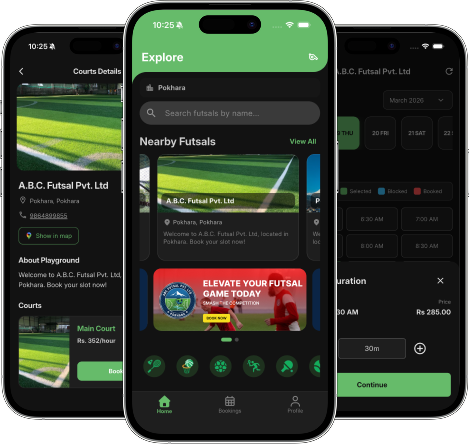 Book Playgrounds App